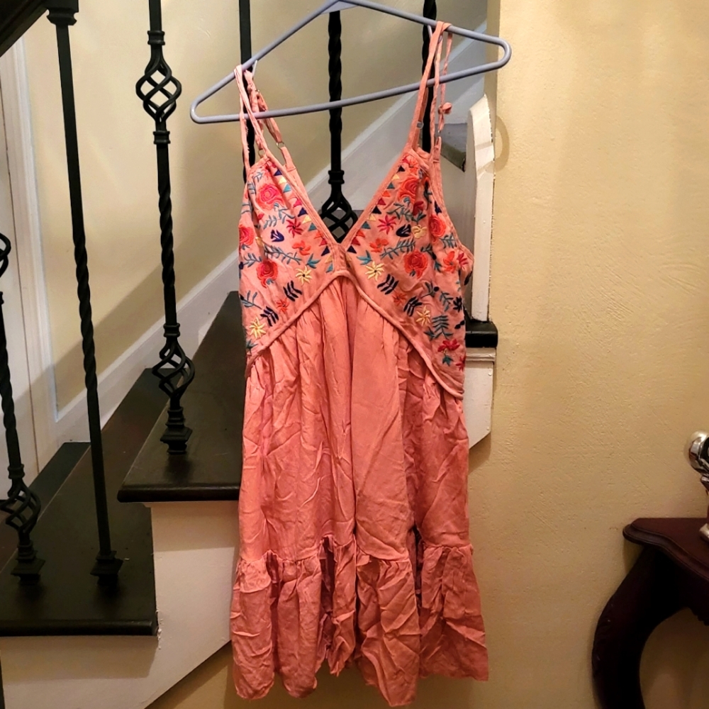 Body Glove adorable pink floral top dress.  NWT. Size Large